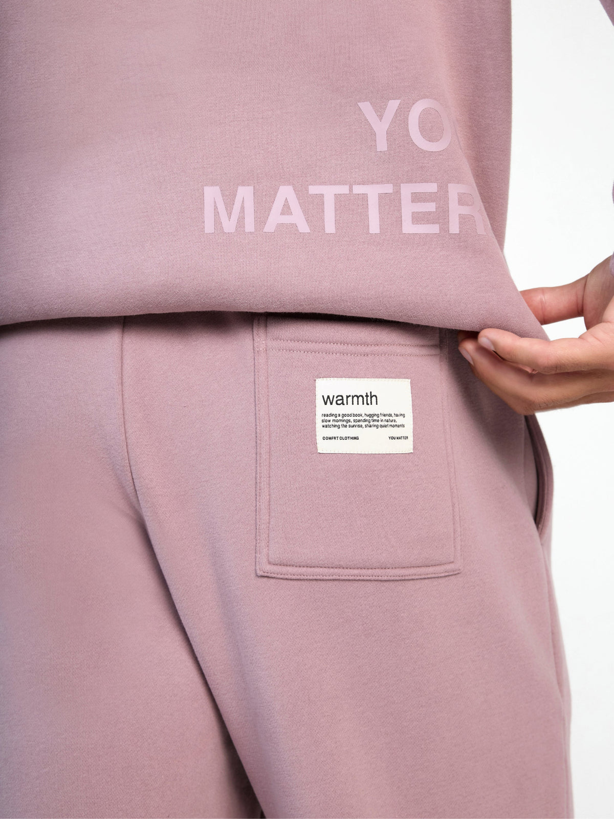 You Matter Straight Leg Sweatpants